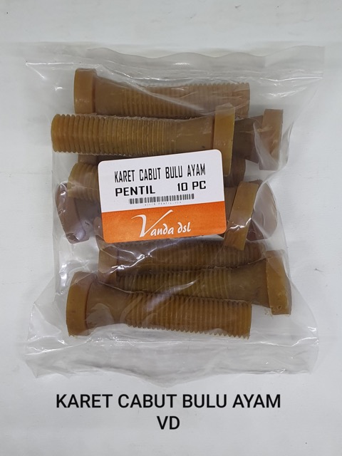 PENTIL        KARET CABUT BULU AYAM VD @